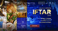 Desktop Screenshot of dubaiopera.com